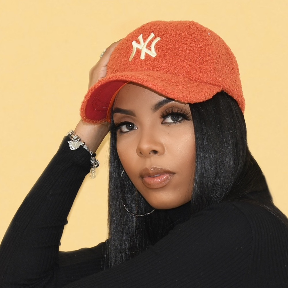 *SOLD* Orange Teddy Yankee Hat